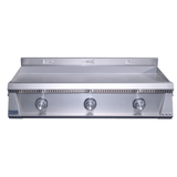 Le Griddle Pro Series 105 OML105P3 with backlit control knobs for three independent zones