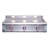 Le Griddle Pro Series 105 OML105P3, three U-shape stainless burners for 27,000 BTU