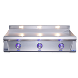 Le Griddle Pro Series 105 built-in gas griddle, model OML105P3, in 304 stainless steel