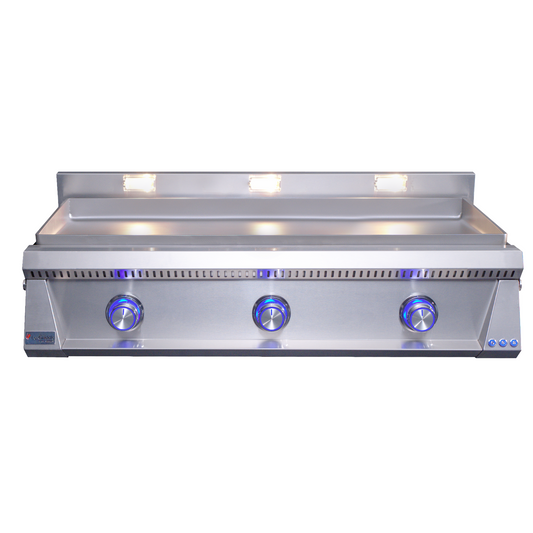 Le Griddle Pro Series 105 built-in gas griddle with 6mm plate, model OML105P6