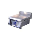 Le Griddle Pro Series 40 OML40P3 built-in gas griddle with backlit control knobs