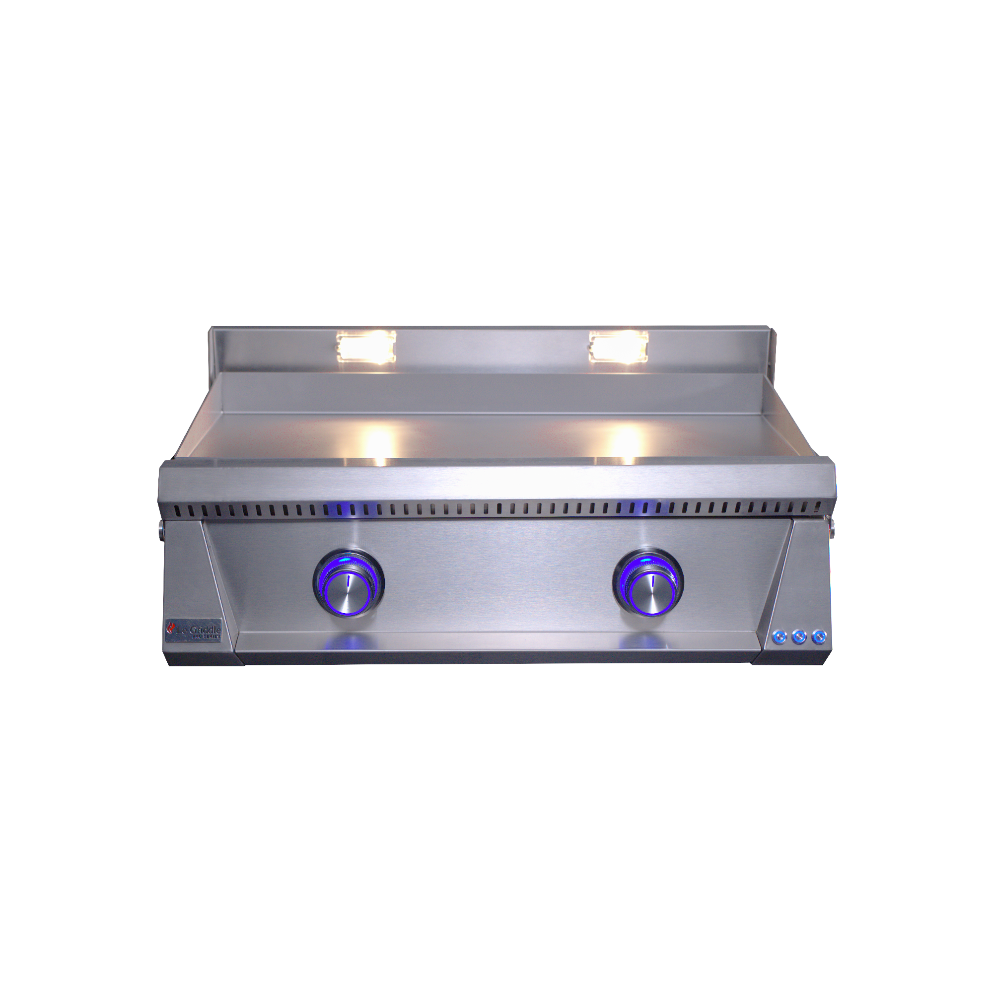 Le Griddle Pro Series 75 built-in gas griddle, model OML75P3, in 304 stainless steel