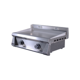 Le Griddle Pro Series 75 OML75P3 built-in gas griddle, Texas Sea Glass matte finish
