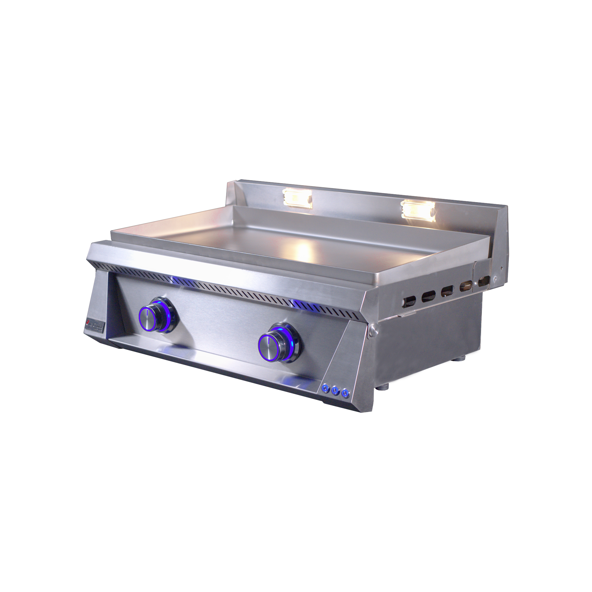Le Griddle Pro Series 75 OML75P6 built-in gas griddle in 304 stainless steel