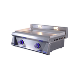 Le Griddle Pro Series 75 OML75P6 built-in gas griddle in 304 stainless steel