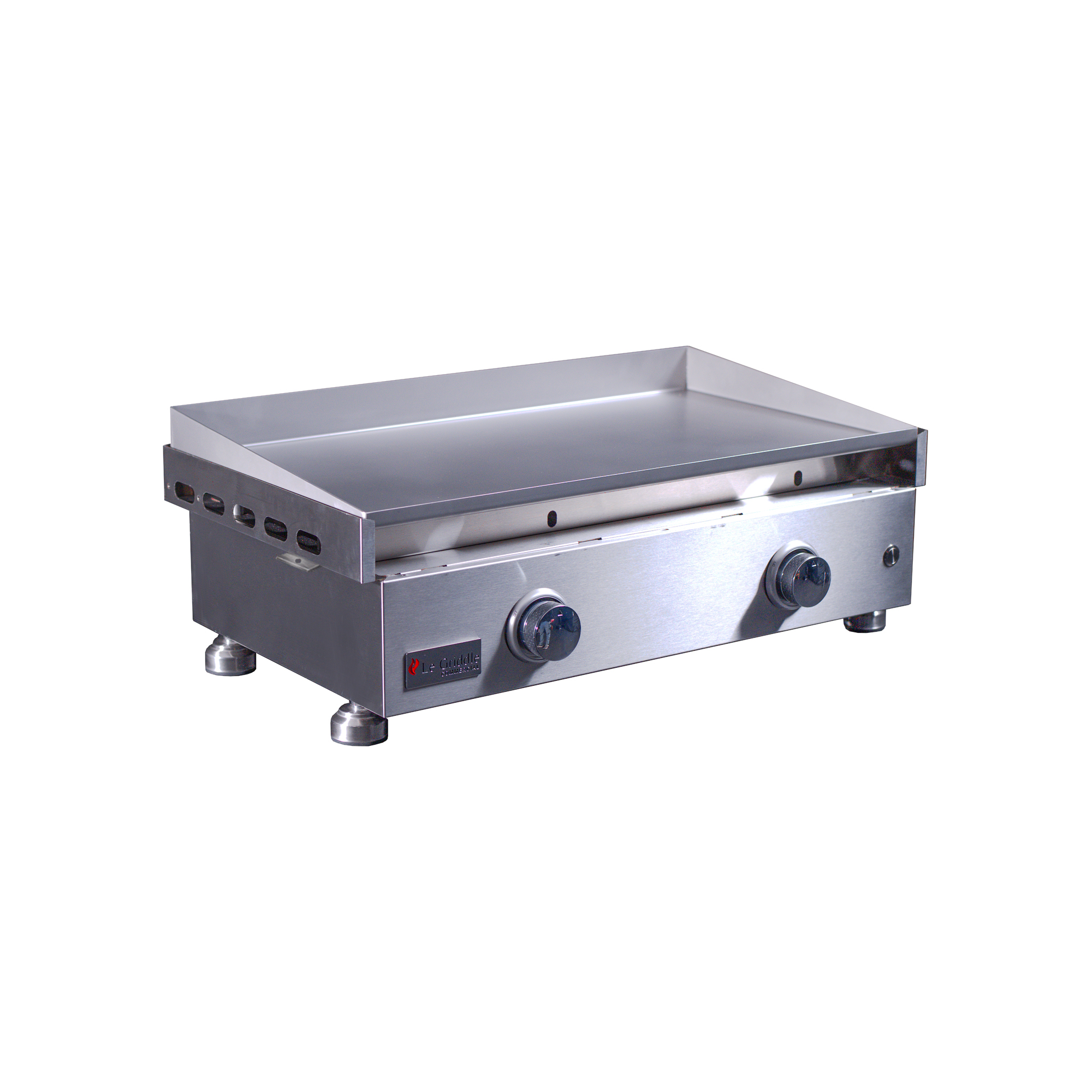 Le Griddle Commercial Series 75 OML75C3 with push-button ignition and two zone controls