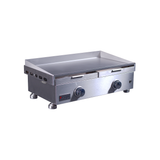 Le Griddle Commercial Series 75 OML75C3 built-in gas griddle, matte bead-blasted finish