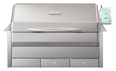 Memphis Elite 39" Built-In Pellet Grill ITC3 showcasing its sleek design and stainless steel construction