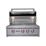RCS 30" Cutlass Elite Built-In Grill W/ Rear Burner & Color-Changing LEDs CEG30