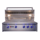 RCS 38" Cutlass Elite Built-In Grill W/ Rear Burner & Color-Changing LEDs - CEG38