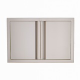 RCS Valiant 33-inch double access door, soft-close, 304 stainless steel VDD1SC