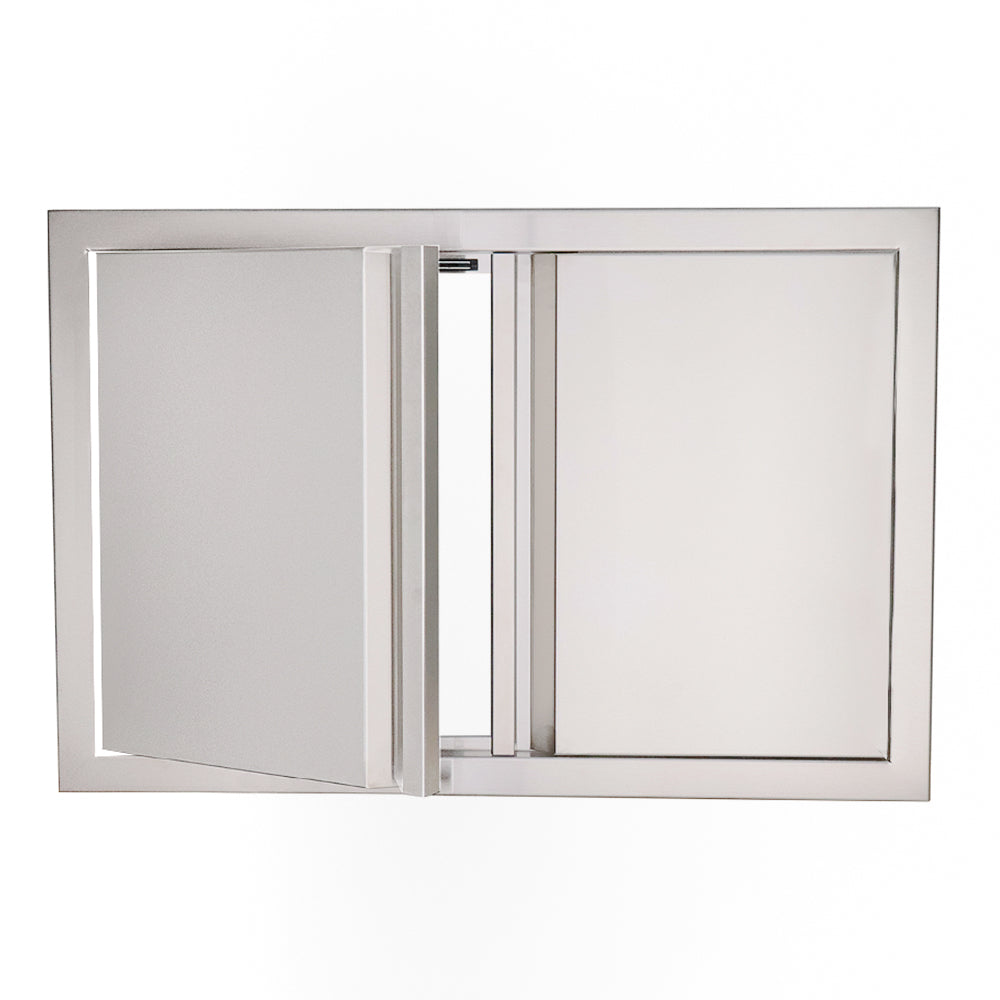 RCS Valiant 45-inch large double access door, soft-close, 304 stainless steel VDD2SC