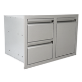 RCS Valiant double drawer and LP bottle drawer combo, alternate view VDCL1