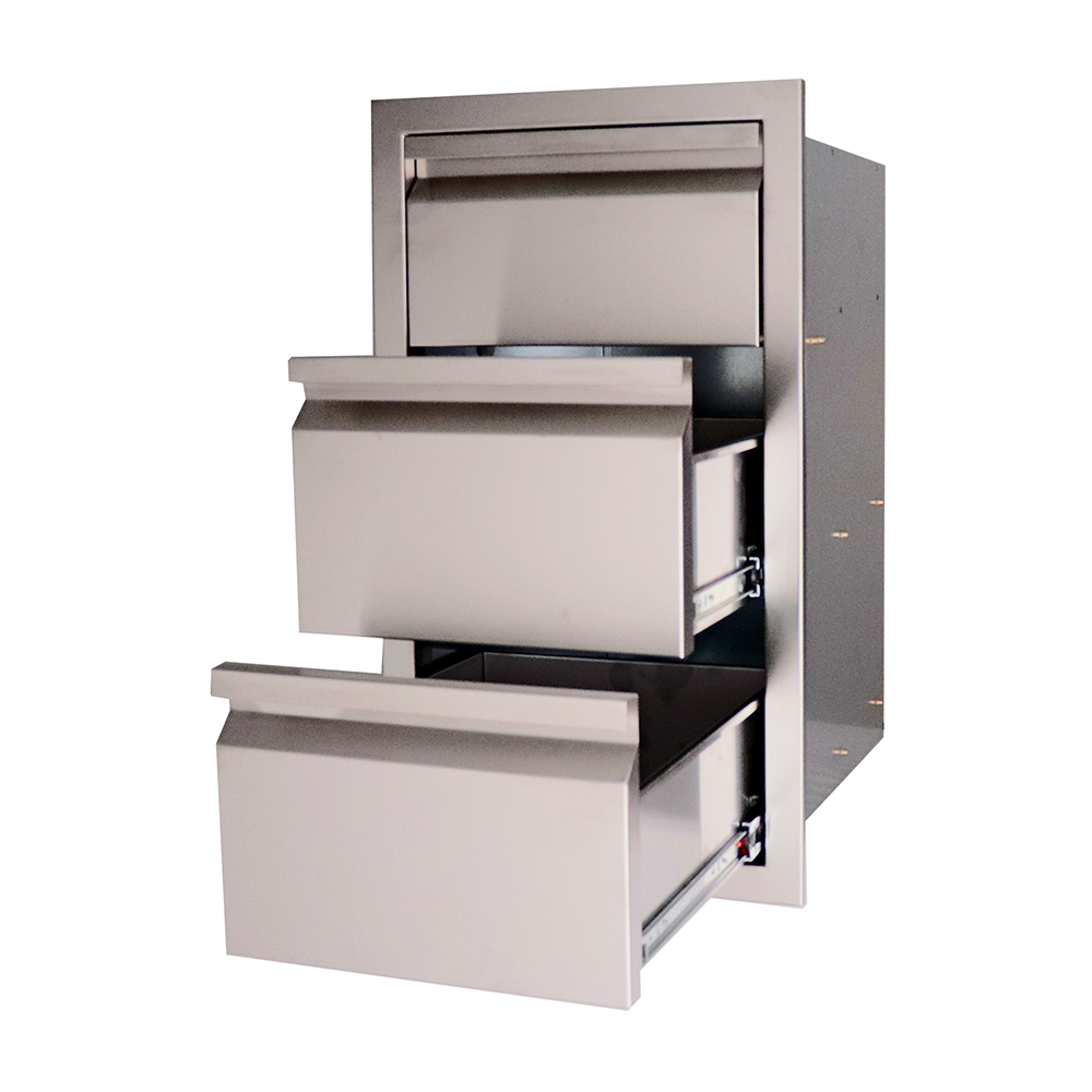 RCS Valiant double drawer with paper towel holder, additional view VTHC1