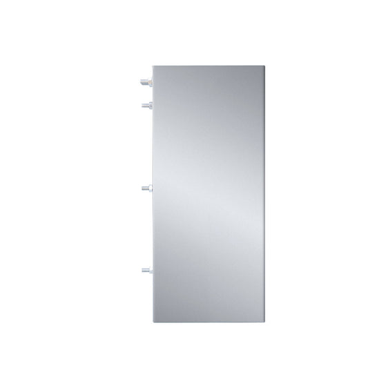 TrueFlame 8-inch spacer bracket side view for 42-inch outdoor vent hood TF-VH42-3-SP8