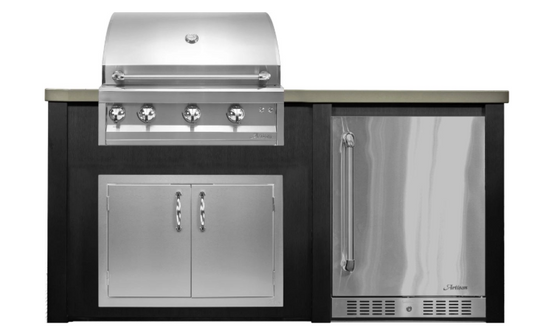 6 Ft Artisan Grill Outdoor Kitchen Island by Haven - Multiple Configurations