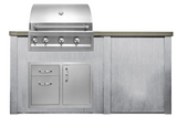 6 Ft Artisan Grill Outdoor Kitchen Island by Haven - Multiple Configurations