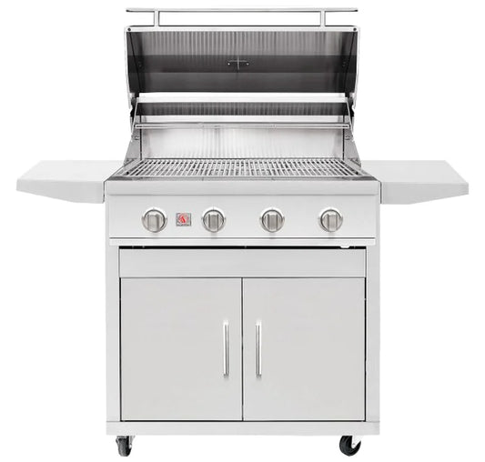 Summerset Sizzler 32" Freestanding Grill Cart SZR32 + CART-SZR32-DC