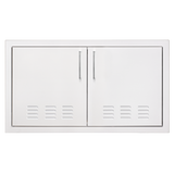 33" Vented Double Access Door with Hidden Hinge