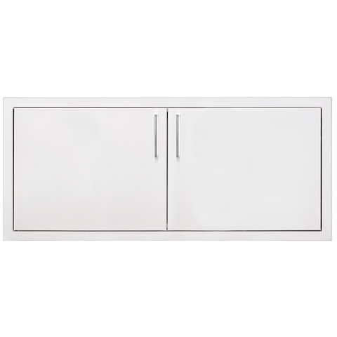 TrueFlame 39" Double Access Door TF-DD-39-A - Hidden Hinge, 304 Stainless Steel