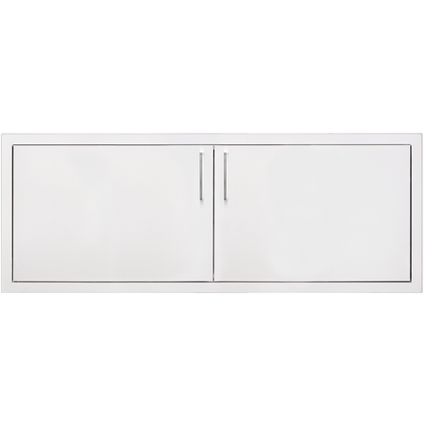 TrueFlame 45" Double Access Door TF-DD-45-A - Hidden Hinge, 304 Stainless Steel