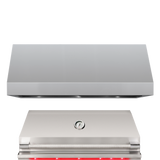 36" Outdoor Rated Vent Hood with 1,000 CFM Motor and Mounting Bracket