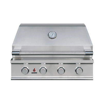 TrueFlame E Series 32" Built-In Gas Grill TFE32 - 4 Burners, 56,000 BTUs, 304 Stainless Steel