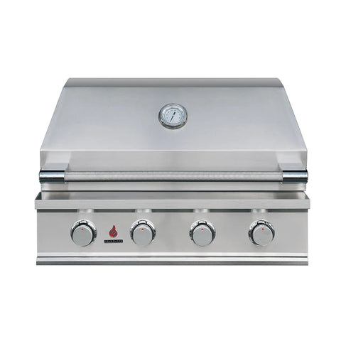 TrueFlame E Series 32" Built-In Gas Grill TFE32 - 4 Burners, 56,000 BTUs, 304 Stainless Steel