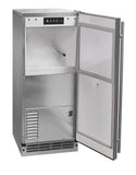 U-Line UONP115 15-inch outdoor nugget ice machine, stainless steel