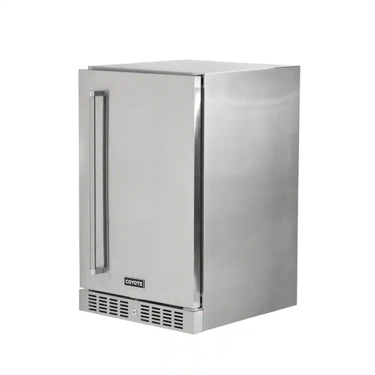 Coyote 21" Outdoor Refrigerator - Left-Hinged Door