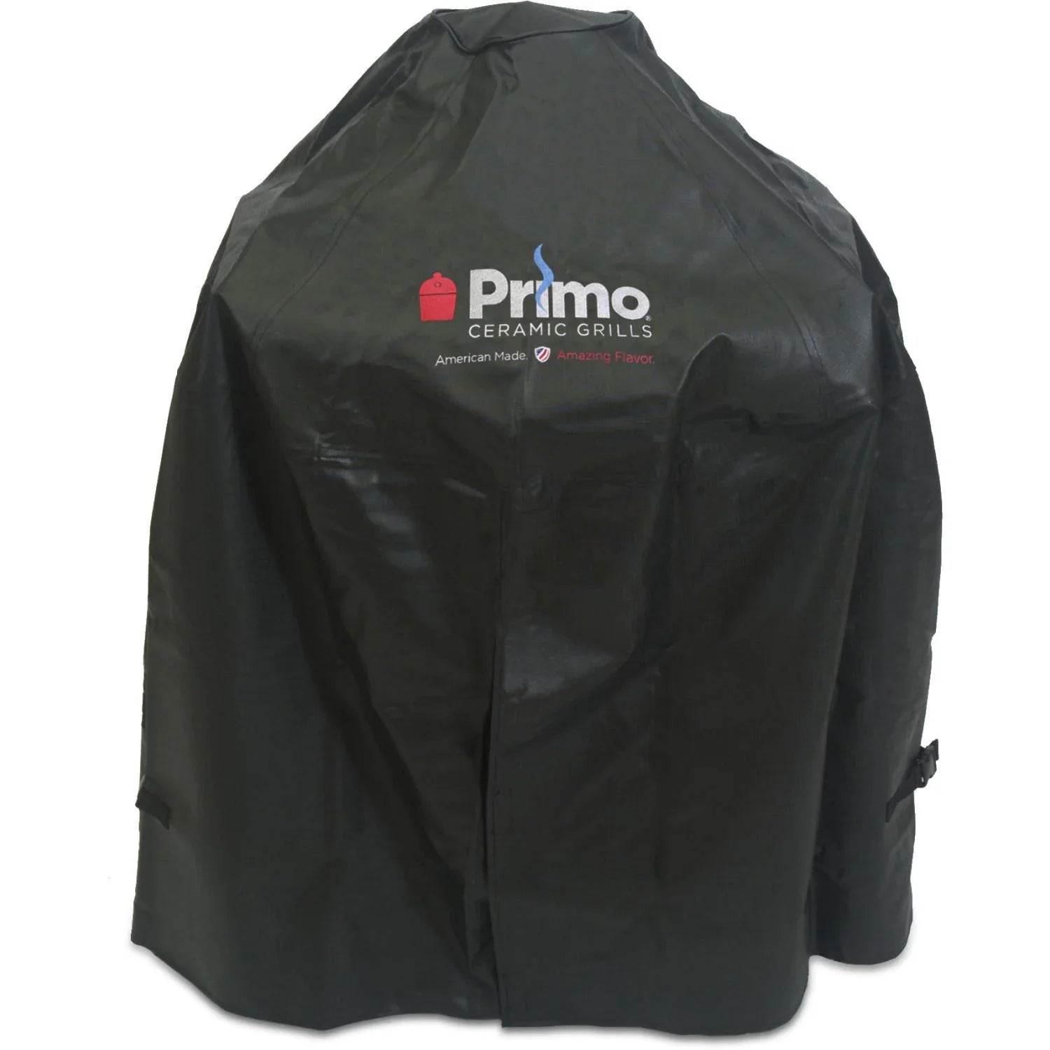 Primo grill cover for Round, Oval Junior and Oval Large All-In-One grills with cradle and side tables