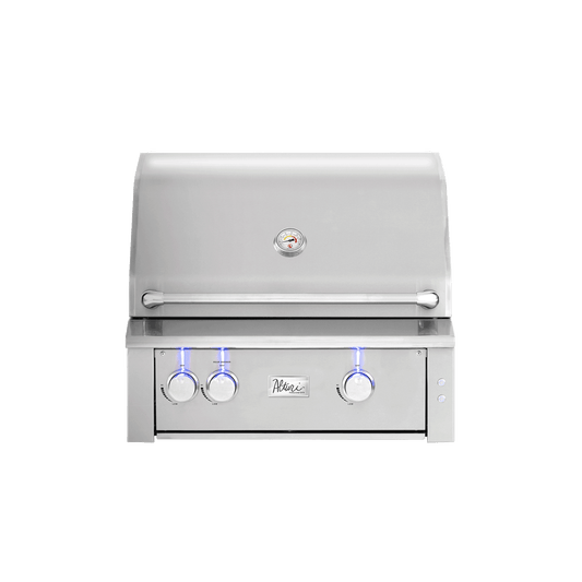 American Made Grills Alturi 30-inch built-in gas grill — with the hood closed