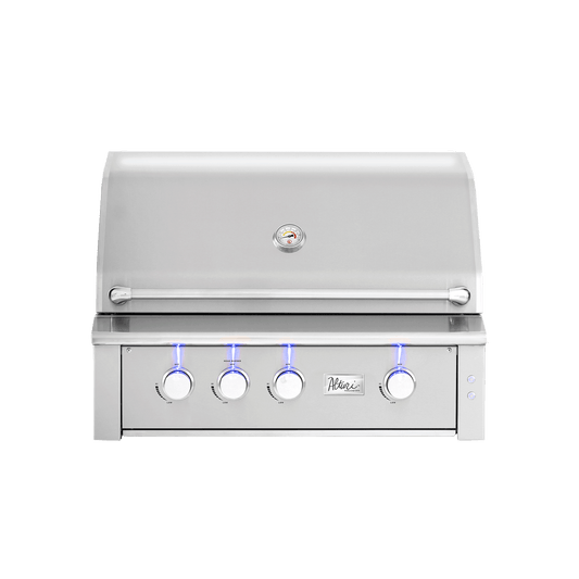 American Made Grills Alturi 36-inch built-in gas grill — with the hood closed