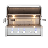 American Made Grills Alturi 42-inch built-in gas grill — with the hood open