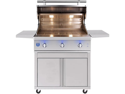 American Made Grills Atlas 36" 3 Burner Freestanding Grill - ATS36-B + CART-ATLAS-36