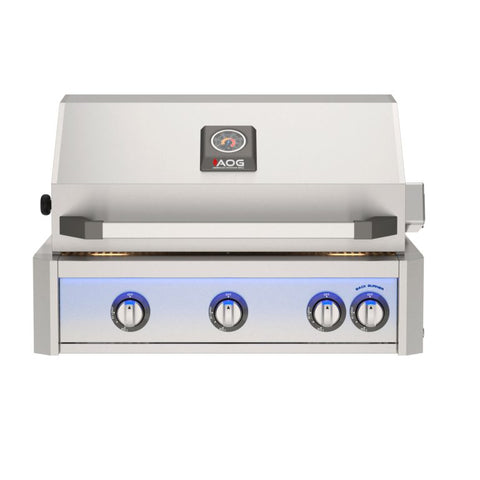 American Outdoor Grills T-Series 30" Built-In Natural Gas Grill AOG30TN - 3 Burners, 45,000 BTUs, 304 Stainless Steel