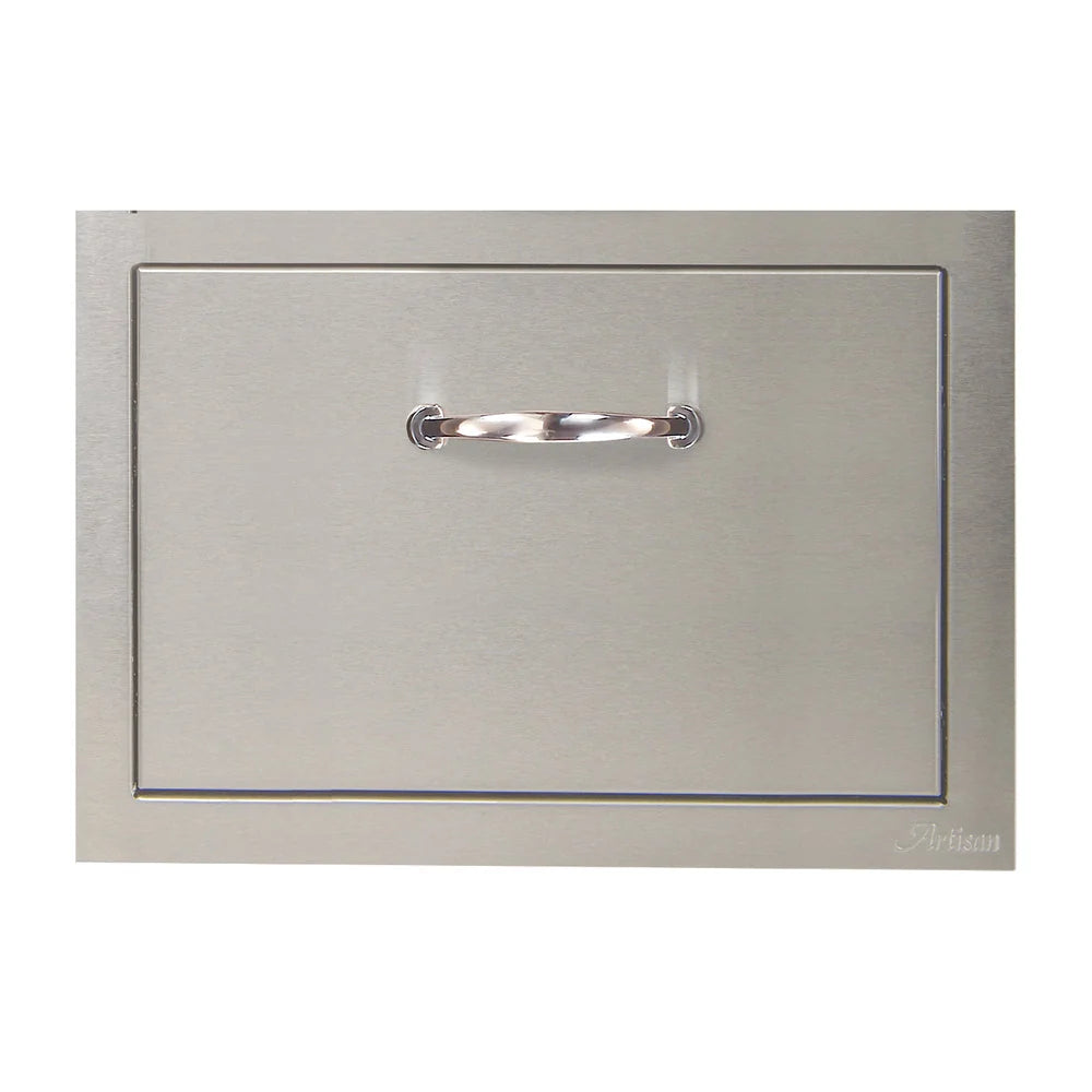 Artisan 24-inch stainless steel single storage drawer ARTP-DR-24SC