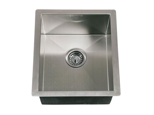 Coyote 16" x 18" Outdoor Rated Drop-In Stainless Steel Sink