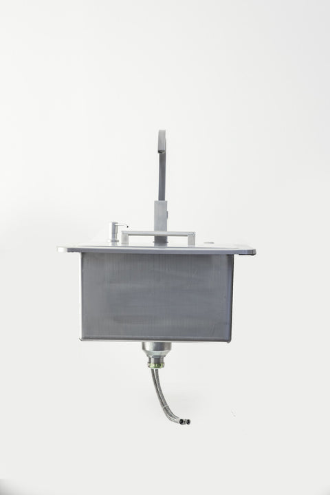 Coyote 21" Sink with Faucet, Drain and Soap Dispenser C3SINKF21