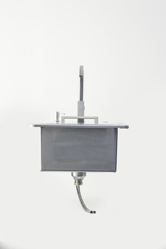 Coyote 21" Sink with Faucet, Drain and Soap Dispenser C3SINKF21