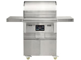 Coyote Next-Gen 28-Inch Pellet Grill with Cart C2P28