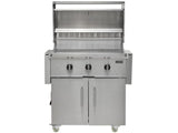 Coyote C-Series 34" Freestanding Cart Grill  C3C34+C3C34CT