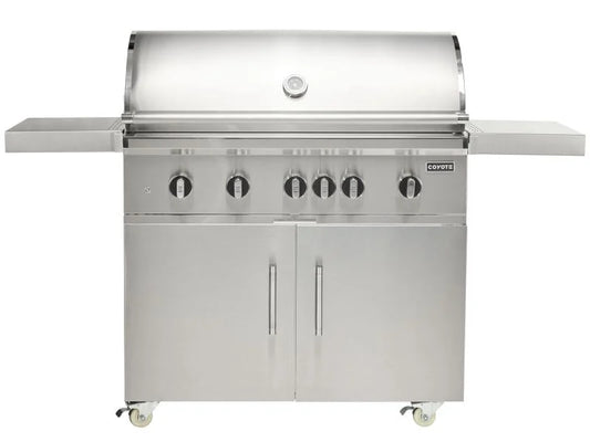 Coyote 42" SL-Series Freestanding Cart Grill - C3SL42+C3S42Ct