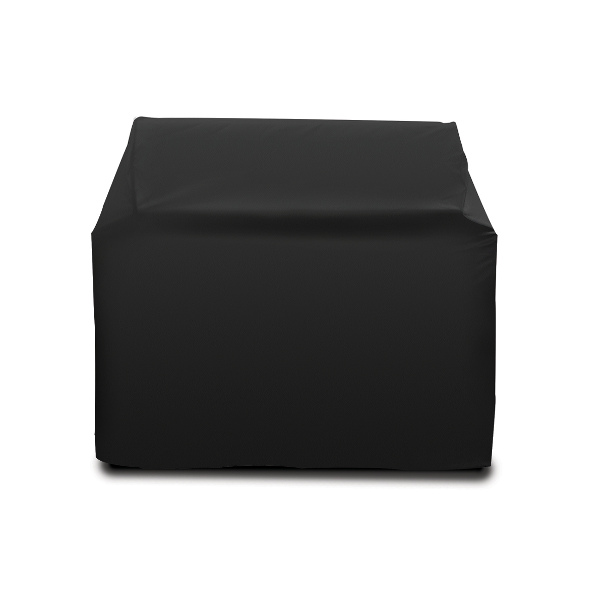 American Made Grills Encore and Muscle 36-inch freestanding grill cover fitted over the grill and cart
