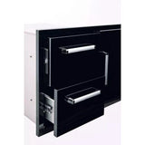 Bonfire Black Door & Drawer Combo 22" x 33"