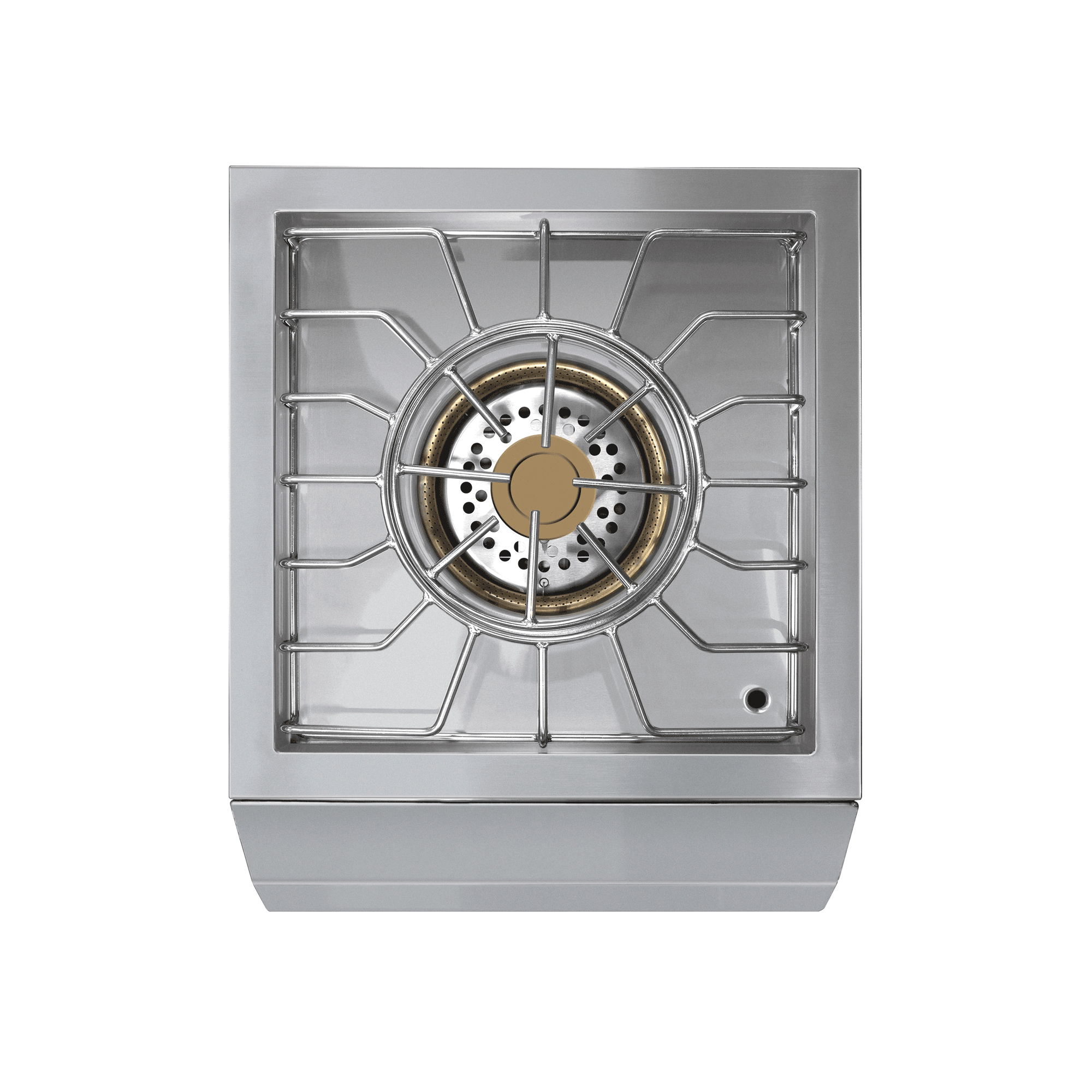 American Made Grills Encore power burner — overhead view