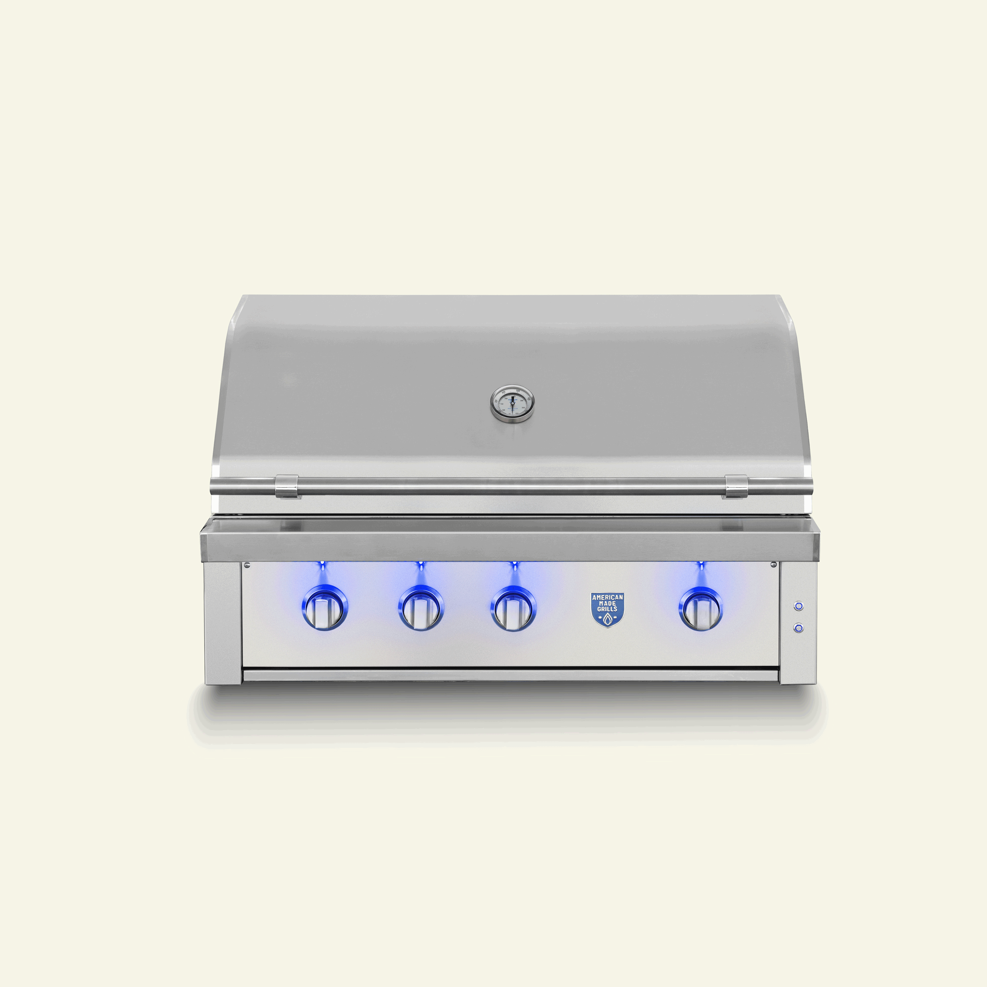 American Made Grills Estate 42-inch freestanding cart gas grill — grill head