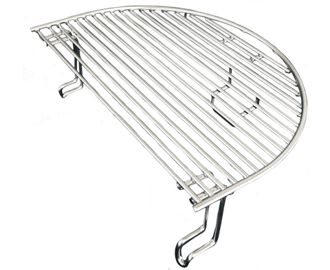 Primo extension rack for Oval Large ceramic charcoal grill, adds a raised second cooking level