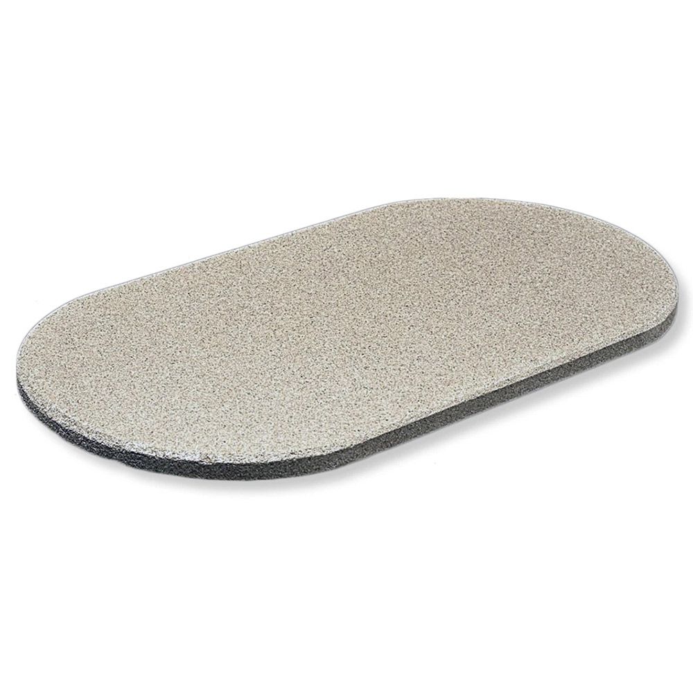 Primo oval Fredstone baking stone, 23 x 16 inch, for Oval X-Large ceramic grill pizza and bread