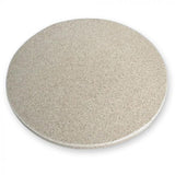 Primo 19-inch round Fredstone baking stone for pizza and bread on ceramic charcoal grills